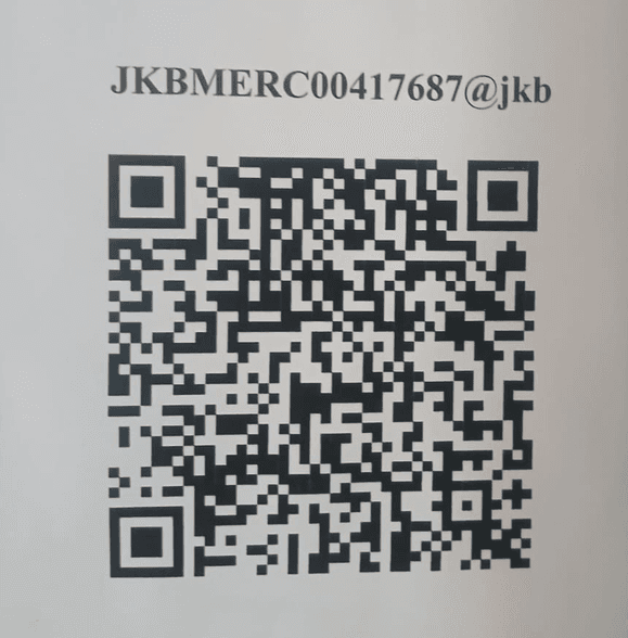 UPI QR code for UNNAT NGO — JKBMERC00417687@jkb